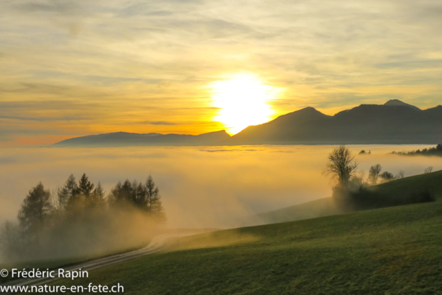 En dessous de Villars-Burquin