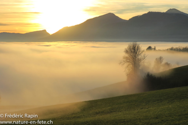 En dessous de Villars-Burquin
