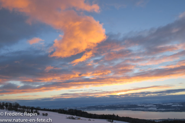 Matin d'hiver, depuis Romairon